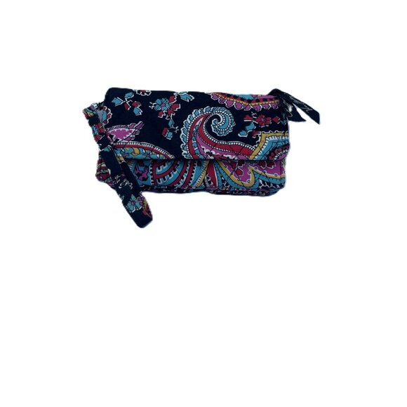 Vera Bradley Wristlet Wallet, Parisian Paisley - Picture 3 of 7